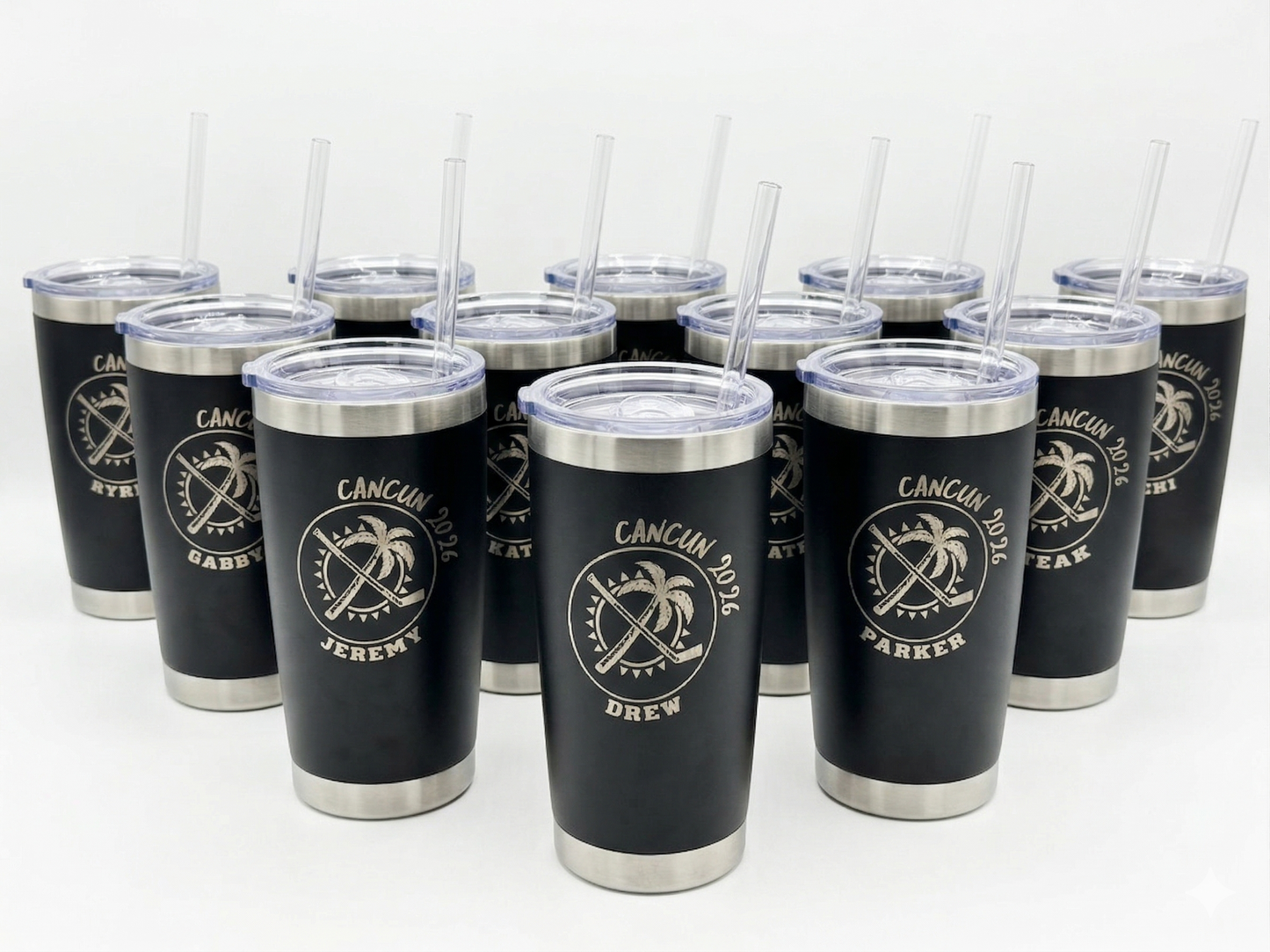 Personalized, Custom-designed Tumblers for Your Group