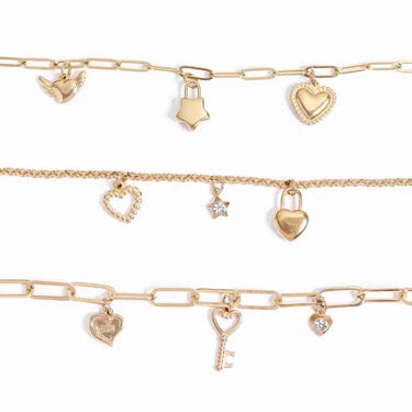 Personalized Key Charm - Custom Engraved Keychain | Peace & Petals