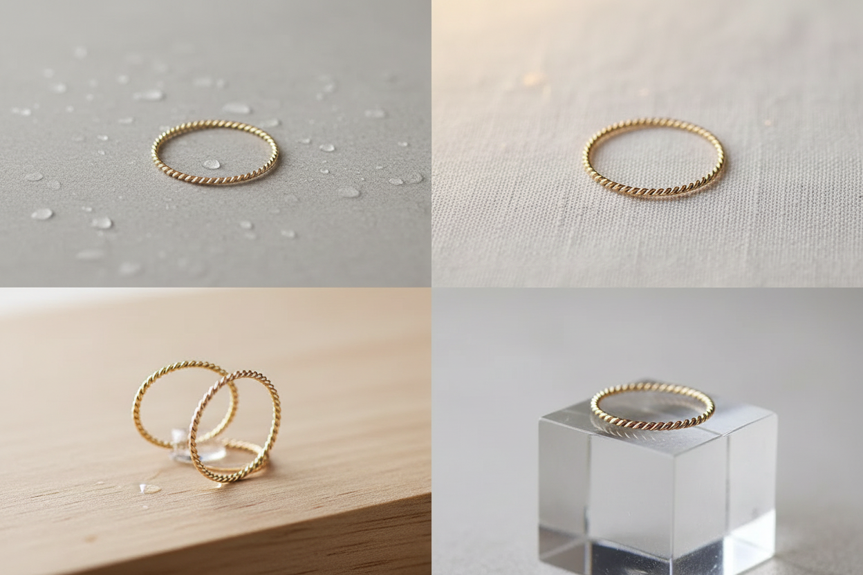 Minimalist Twist Ring - New Variation