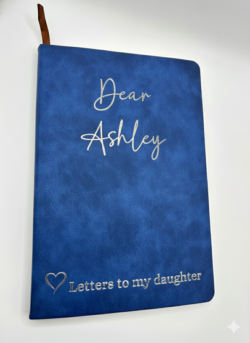 Personalized Genuine Leather Journal - Custom Engraved