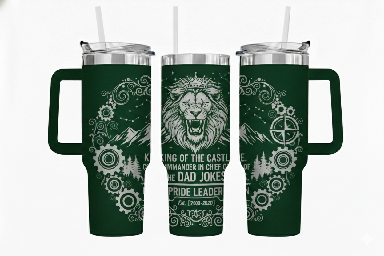 Custom Engraved Tumblers for Moms, Dads and Grandparents
