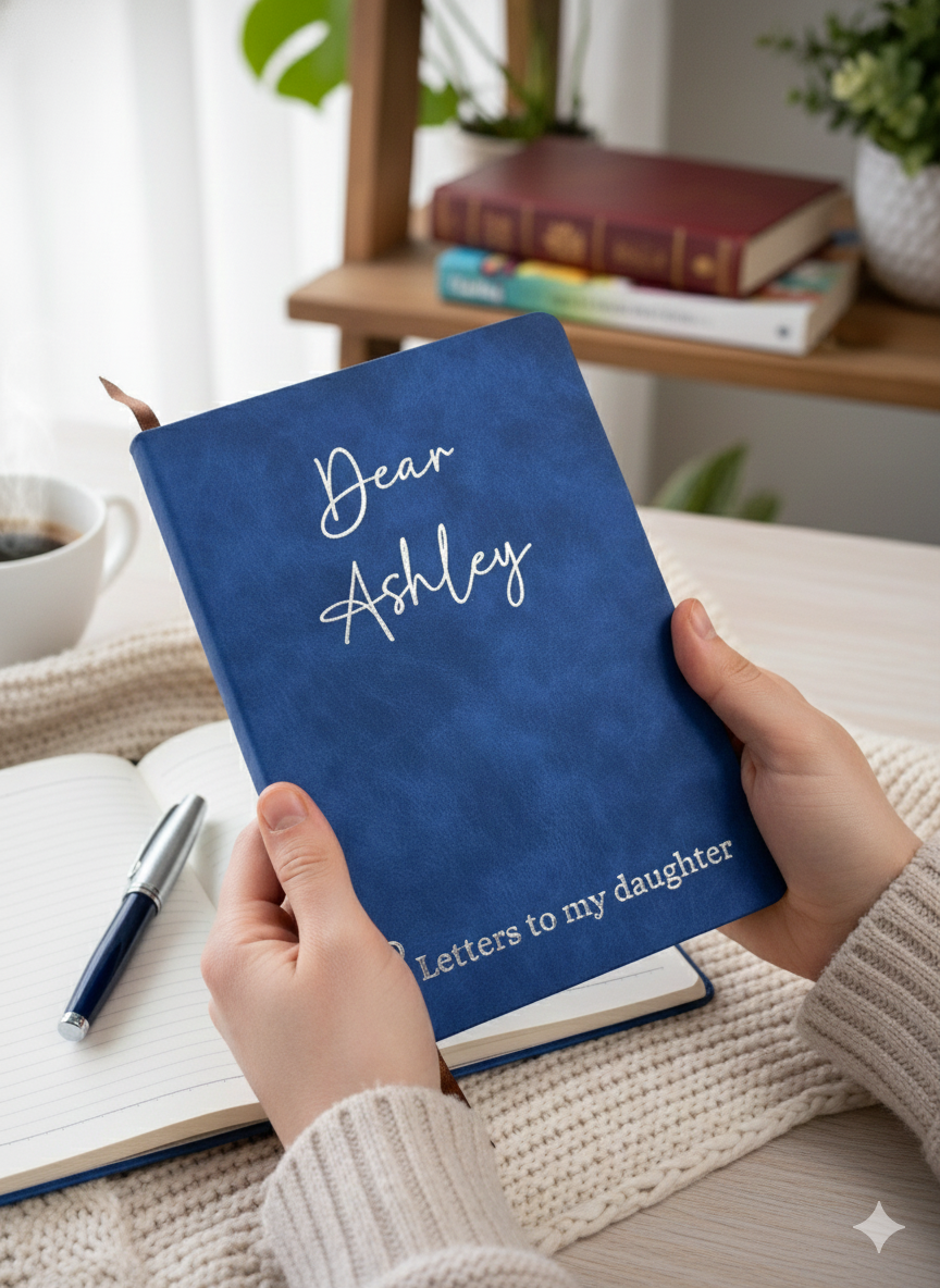 Personalized Genuine Leather Journal - Custom Engraved