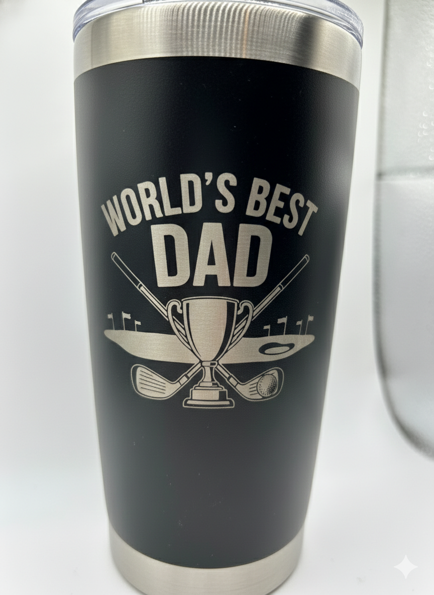 Custom Engraved Tumblers for Moms, Dads and Grandparents