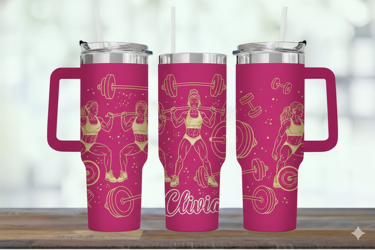 Custom Engraved Tumblers For Her, Forever