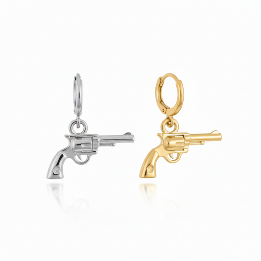Revolver Charm for Bracelets & Necklaces I Peace & Petals
