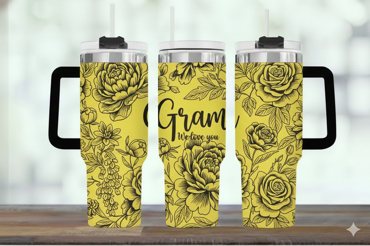 Custom Engraved Tumblers for Moms, Dads and Grandparents