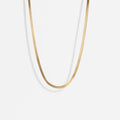 Herringbone Chain Stacking Necklace - 16"