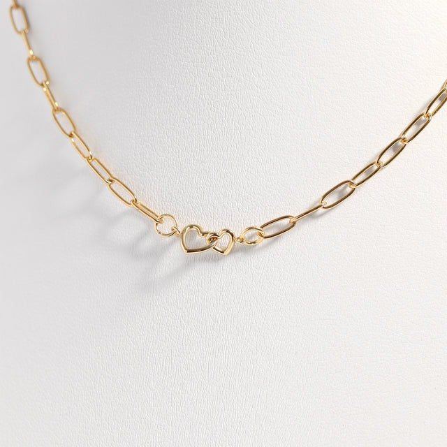 Interlocking Hearts Bracelet Clasp | Peace & Petals