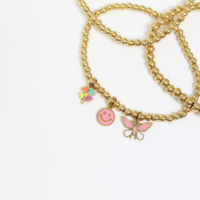 Colorful Epoxy Flower & Clover Charms | Peace & Petals