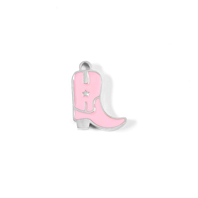 Cowboy Boot Charm - Western Jewelry in Various Colors | Peace & Petals