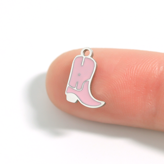 Cowboy Boot Charm - Western Jewelry in Various Colors | Peace & Petals