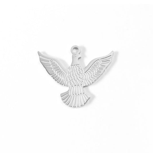 Eagle Charm | Strength & Freedom Symbol | Peace & Petals