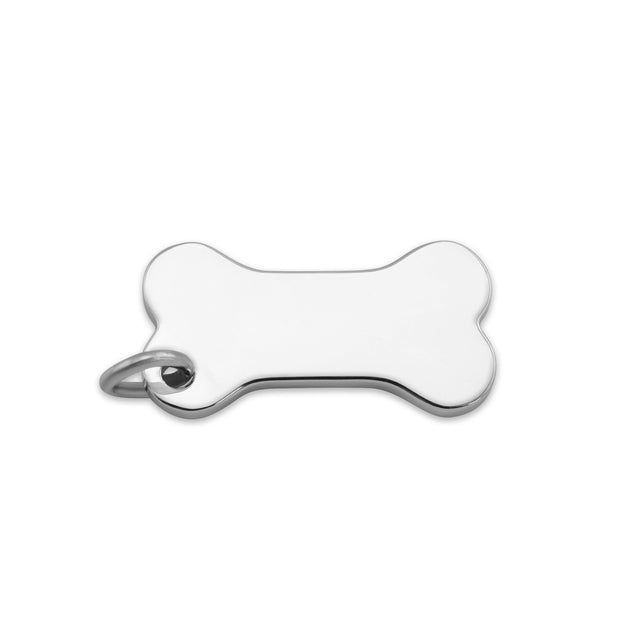 Minimalist Dog-Bone Charm | Peace & Petals