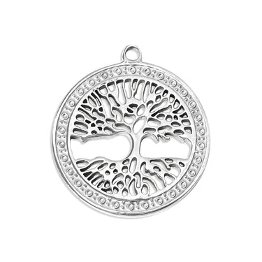 Layered Necklace with Tree of Life Charm | Peace & Petals
