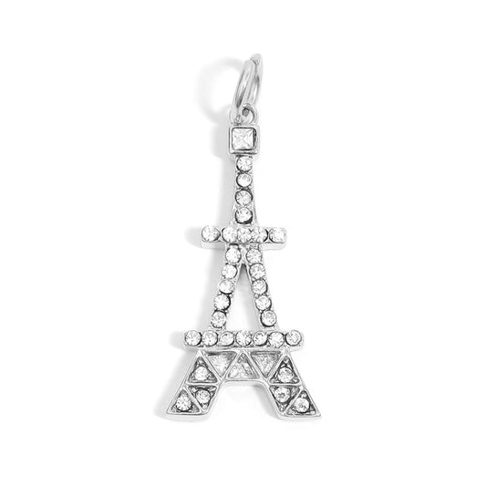 Eiffel Tower Charm - Personalized Travel Jewelry | Peace & Petals
