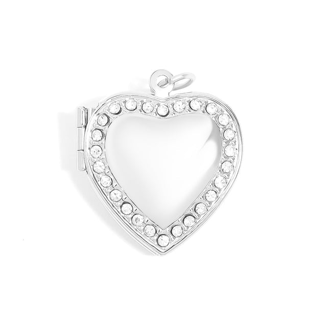 Personalized Engraved Locket Necklace | Peace & Petals