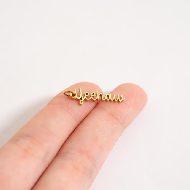 YeeHaw Western Charm - Personalized Cowboy Boot Jewelry | Peace & Petals