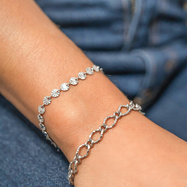 Sunburst Chain Bracelet | Peace & Petals