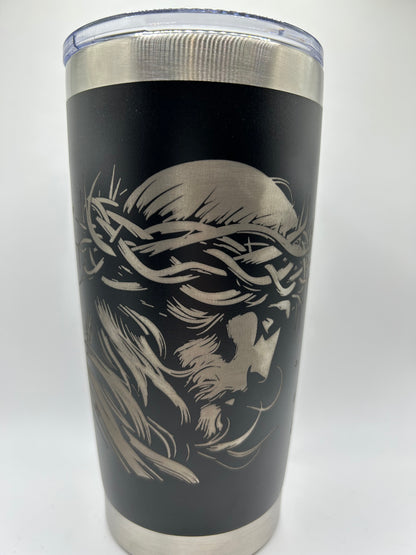 The Silent Strength Tumbler - Jesus Insulated Tumbler