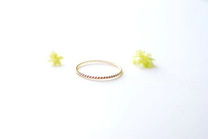 Minimalist Twist Ring