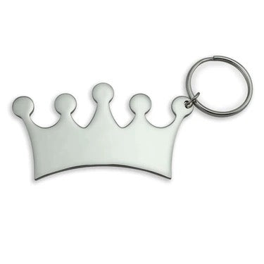 Crown Keychain, Engravable