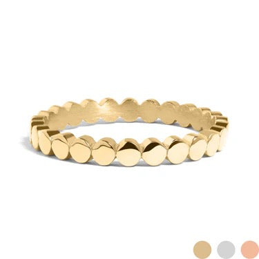 Flat Circle Stacking Ring