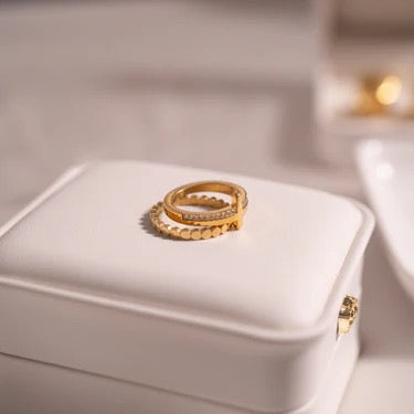 Flat Circle Stacking Ring