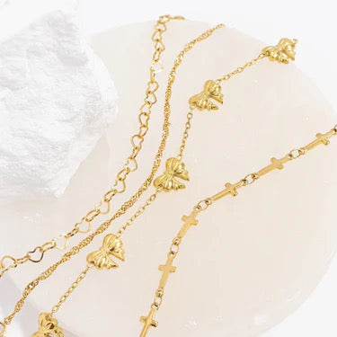 Heart Chain Bracelet