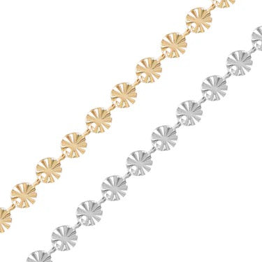 Sunburst Chain Bracelet