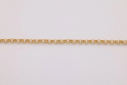 Heart Charm with Cubic Zirconia Accent, 18K Gold PVD Stainless Steel Necklace, Engravable