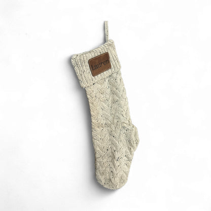 Personalized Knitted Christmas Stockings