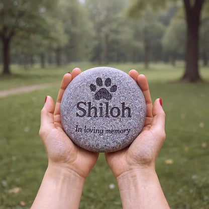 Pet Memorial, Engravable