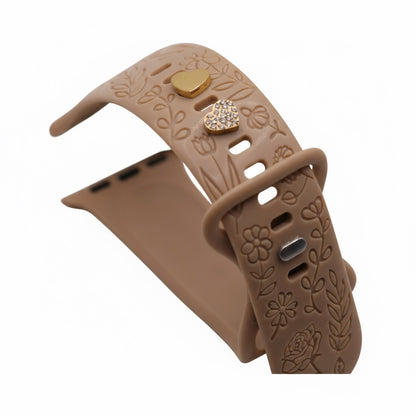 Charm Set for Smartwatch, engravable