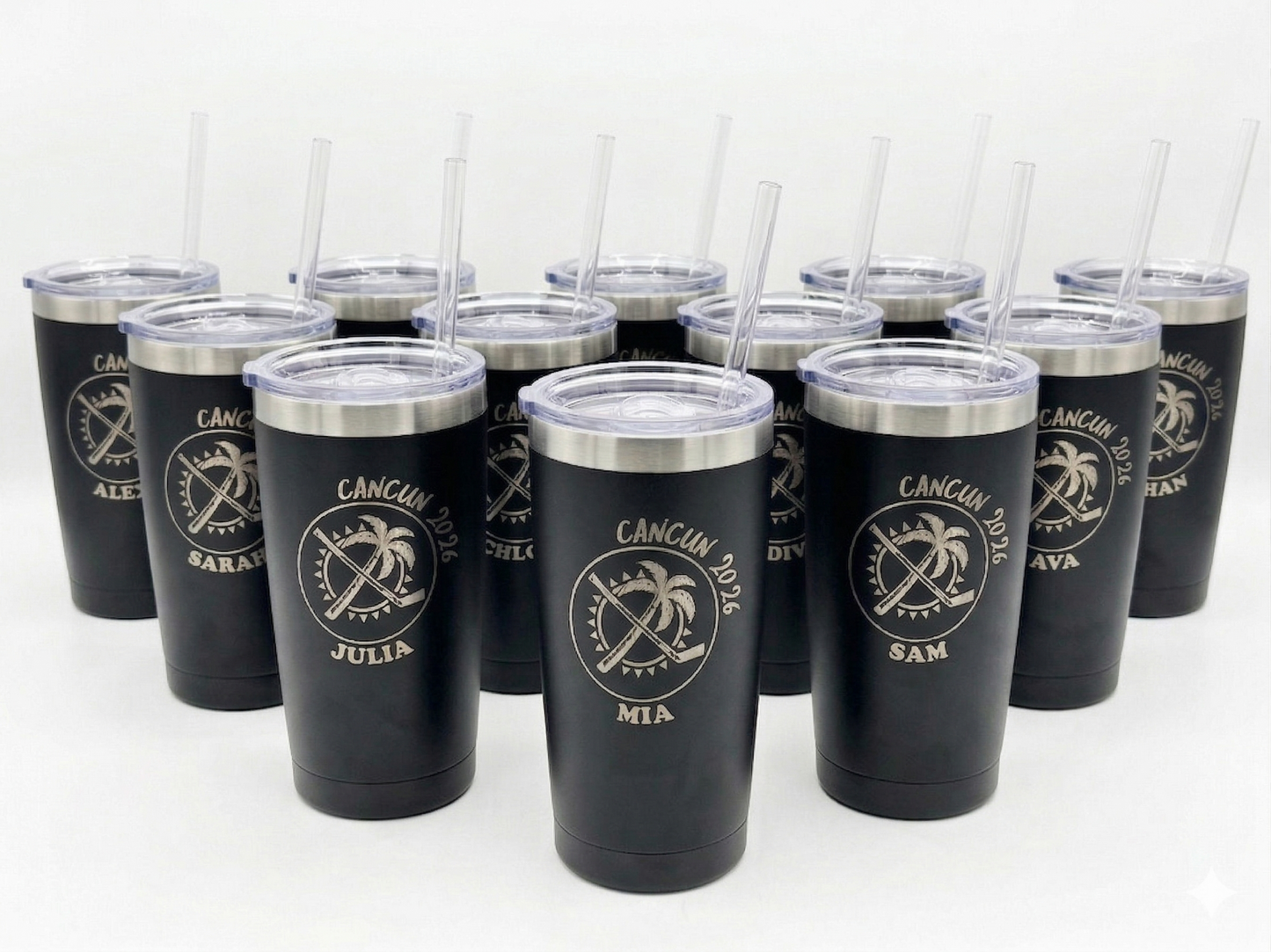 Personalized, Custom-designed Tumblers for Your Group