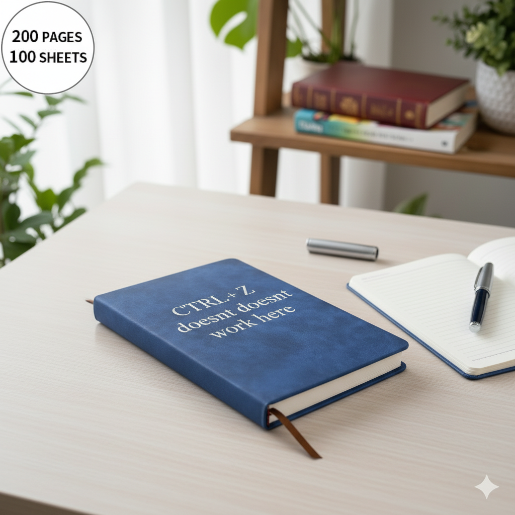 Journal with "CTRL + Z doesn't work here"