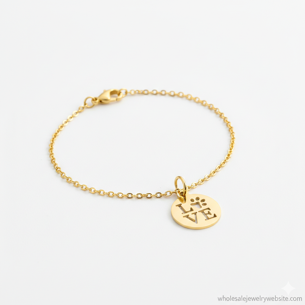 Love Pawprint Pendant