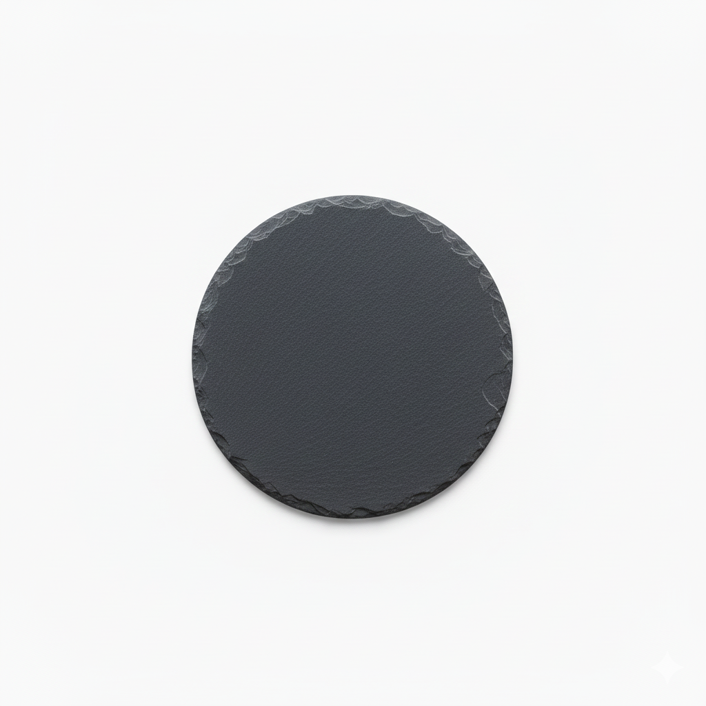 Custom Engraved Slate Coaster - Preserve Your Favorite Moments