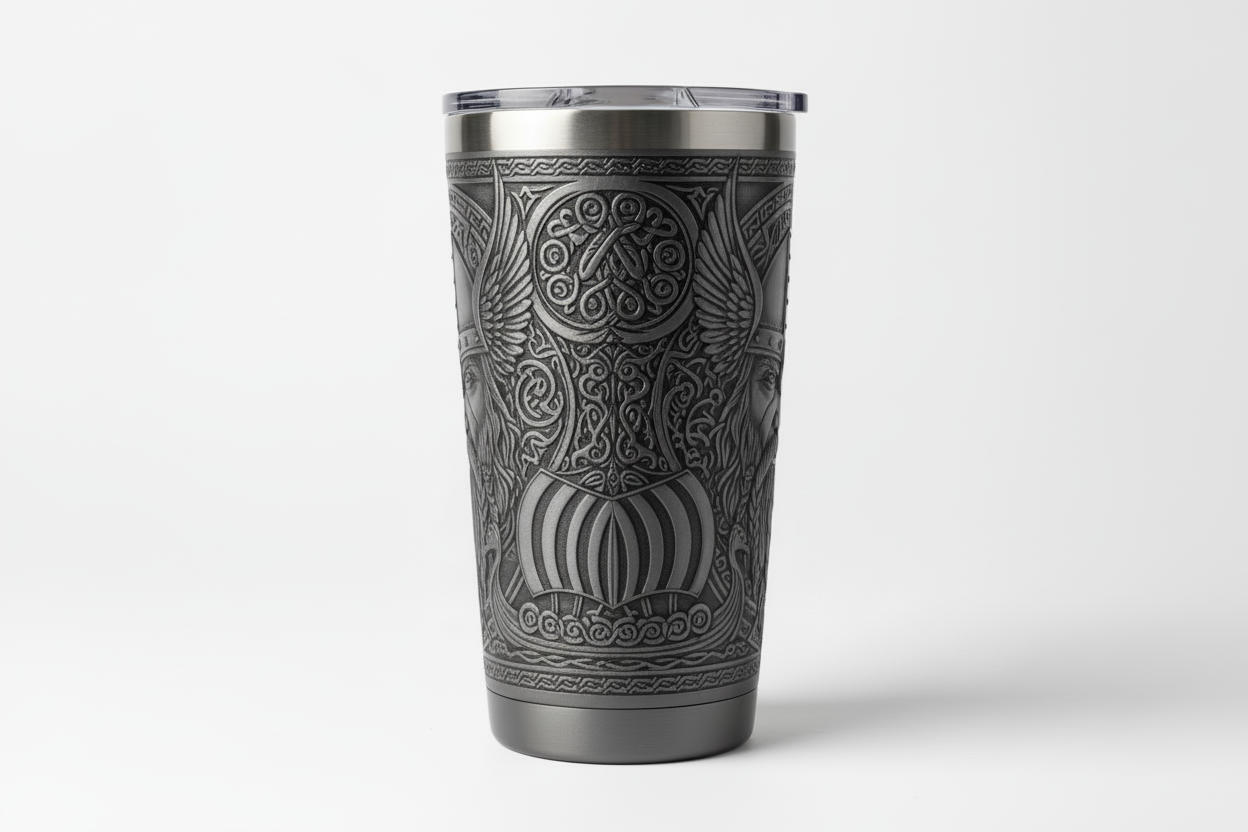 Viking Tumbler Side View