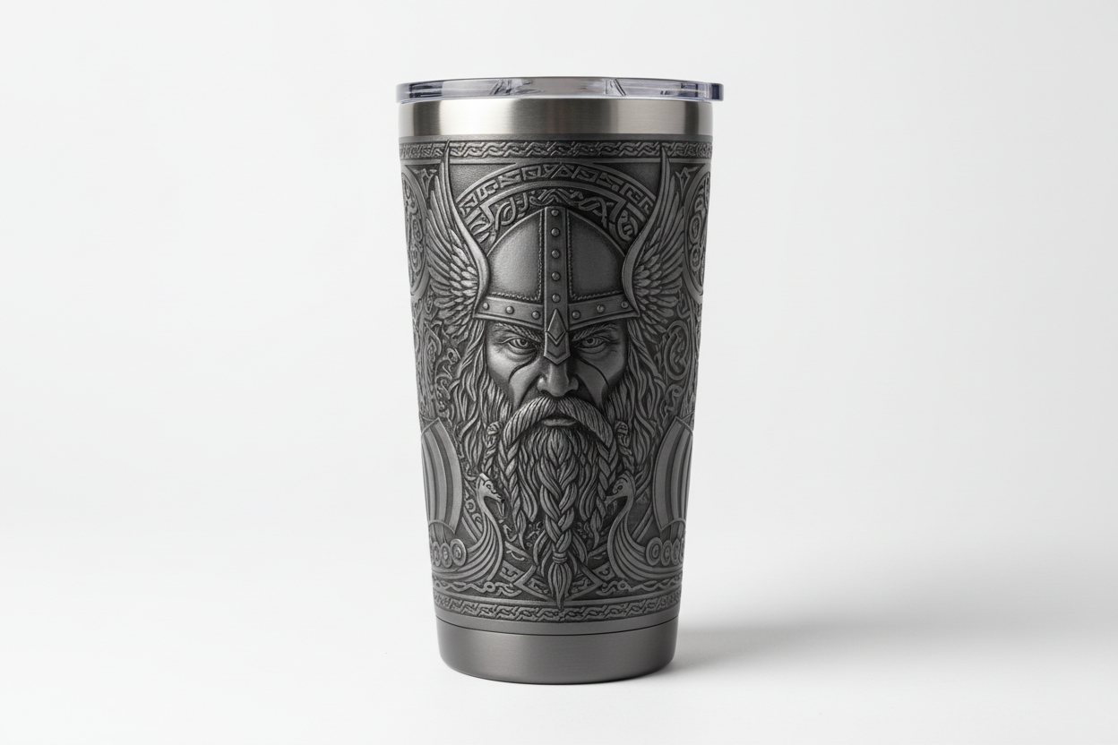 Custom Engraved Tumbler for Men
