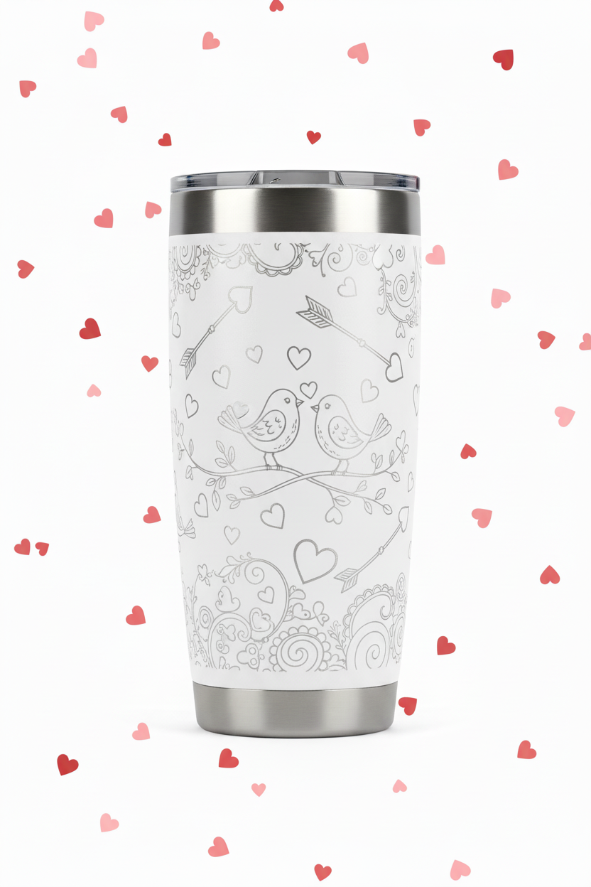Custom Engraved Tumblers for Valentine's Day